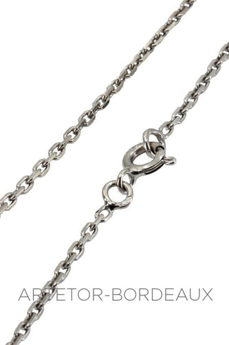 Collier Chaîne maille forçat 58 Facettes 33161