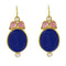 Boucles d'oreilles Boucles d'oreilles intaille perle et cristaux 58 Facettes SO059