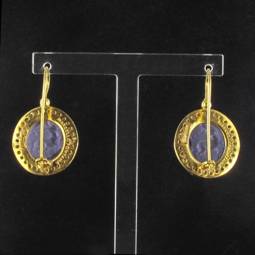 Boucles d'oreilles Boucles d'oreilles intailles et cristaux 58 Facettes SO029V-8402379
