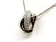 Collier Collier Chaîne + pendentif Or blanc Diamant 58 Facettes 1126584CN