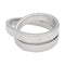 Bague 50 Bague Cartier, "Nouvelle Vague", or blanc. 58 Facettes 29912