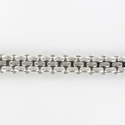 Bracelet Bracelet argent maille plate 58 Facettes 16-186
